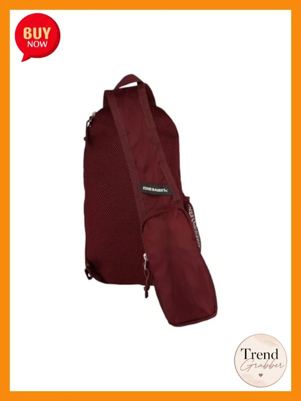 Packable Ripstop Nylon Sling Bag Travel Outdoor Lightweight 10L